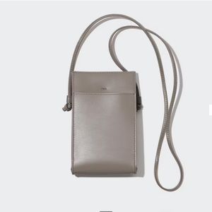 Uniqlo Faux-Leather Mini Utility Shoulder Bag
